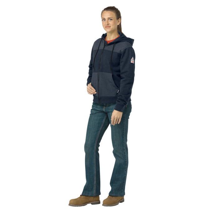 Bulwark® Women's Flame Resistant Curvy Fit Jean with Stretch CAT 2 - PSJCSD