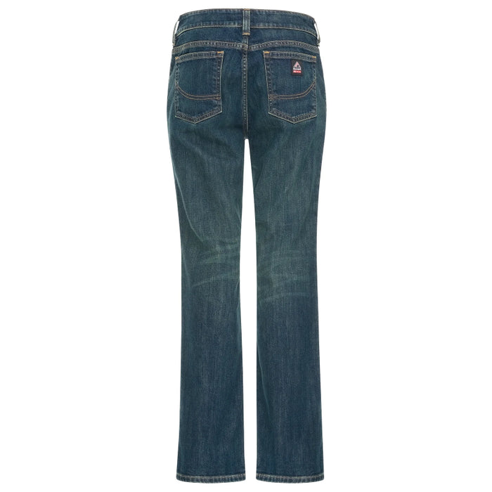 Bulwark® Women's Flame Resistant Curvy Fit Jean with Stretch CAT 2 - PSJCSD