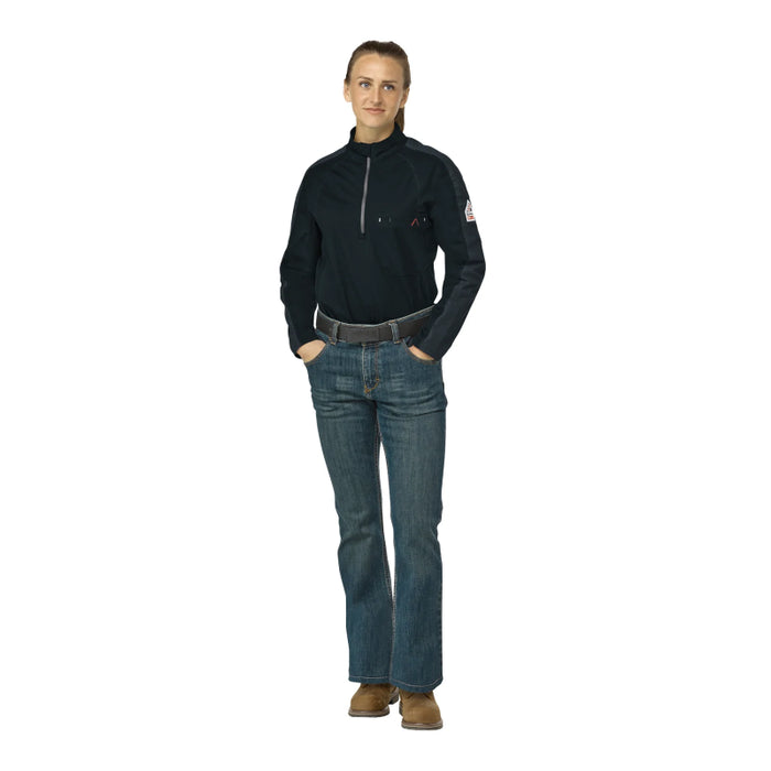 Bulwark® Women's Flame Resistant Curvy Fit Jean with Stretch CAT 2 - PSJCSD