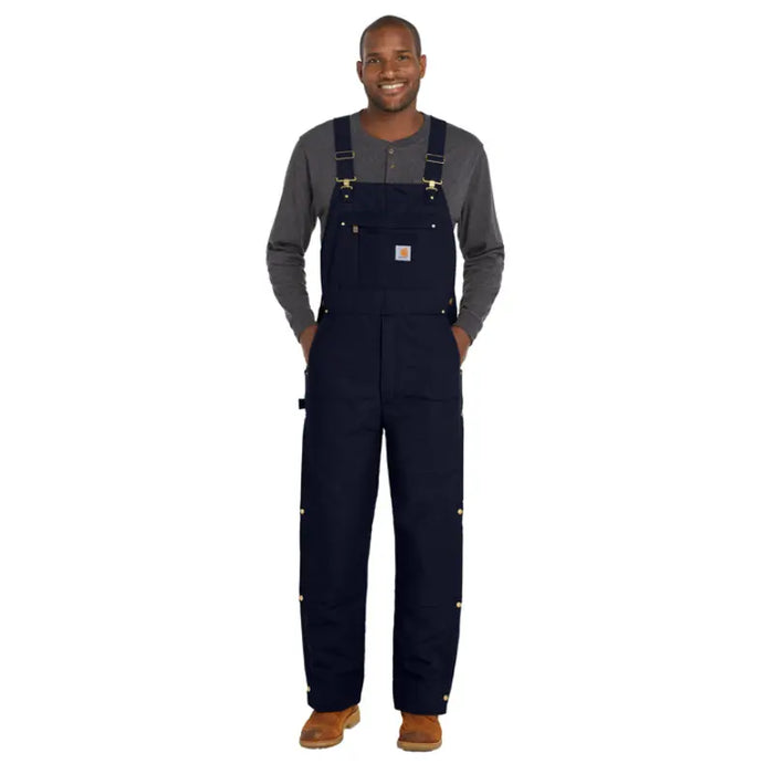 Carhartt® Firm Duck Insulated Bib Overalls - Loose Fit - CT106672