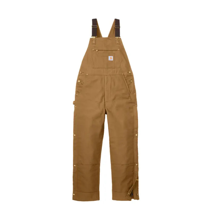 Carhartt® Firm Duck Insulated Bib Overalls - Loose Fit - CT106672