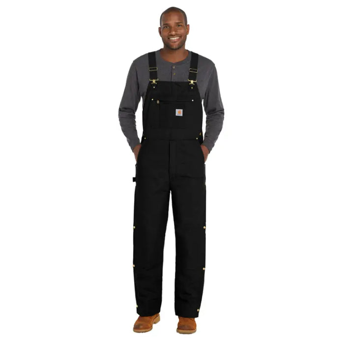 Carhartt® Firm Duck Insulated Bib Overalls - Loose Fit - CT106672