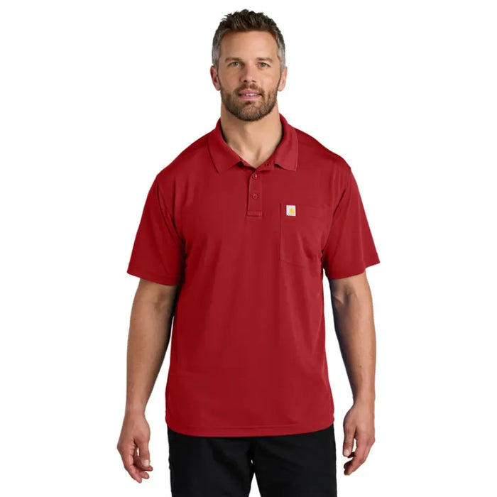 Carhartt Force® Snag-Resistant Pocket Polo - Relaxed Fit - CT106880