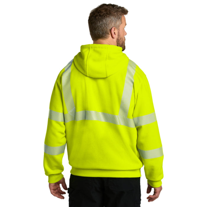 Carhartt® High Visibility Hooded Sweatshirt - ANSI Class 3 Type R - CT104987