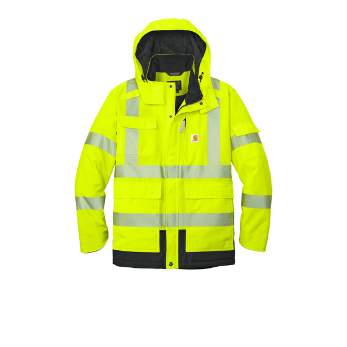 Carhartt® High Visibility Waterproof Heavyweight Insulated Jacket - ANSI Class 3 - CT106694