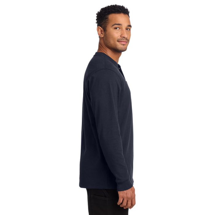 Carhartt® Long Sleeve Henley T-Shirt - Loose Fit - CTK128