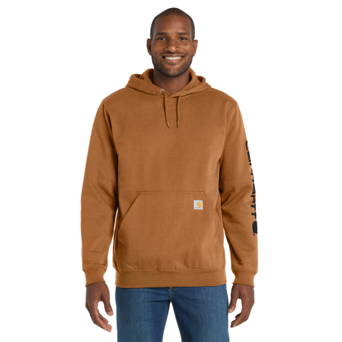 Carhartt® Midweight Hooded Logo Sweatshirt - Loose Fit - CTK288