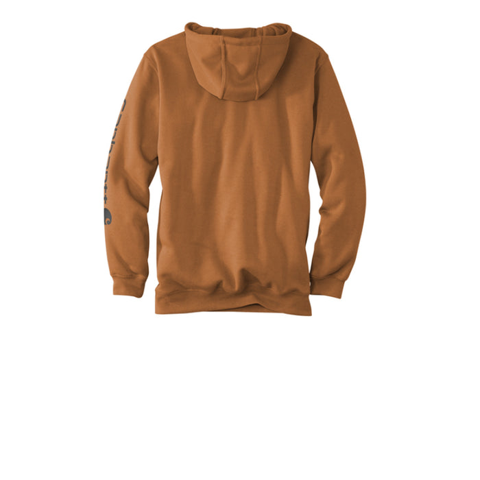 Carhartt® Midweight Hooded Logo Sweatshirt - Loose Fit - CTK288