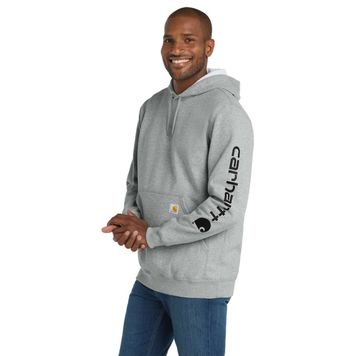 Carhartt® Midweight Hooded Logo Sweatshirt - Loose Fit - CTK288