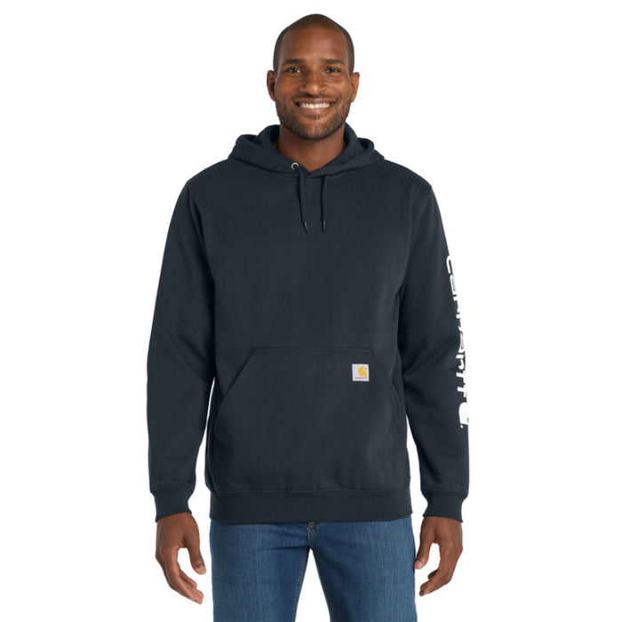 Carhartt® Midweight Hooded Logo Sweatshirt - Loose Fit - CTK288
