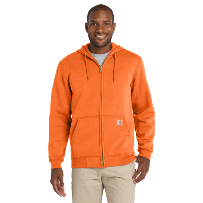 Carhartt® Midweight Hooded Zip-Front Sweatshirt - Loose Fit - CTK122