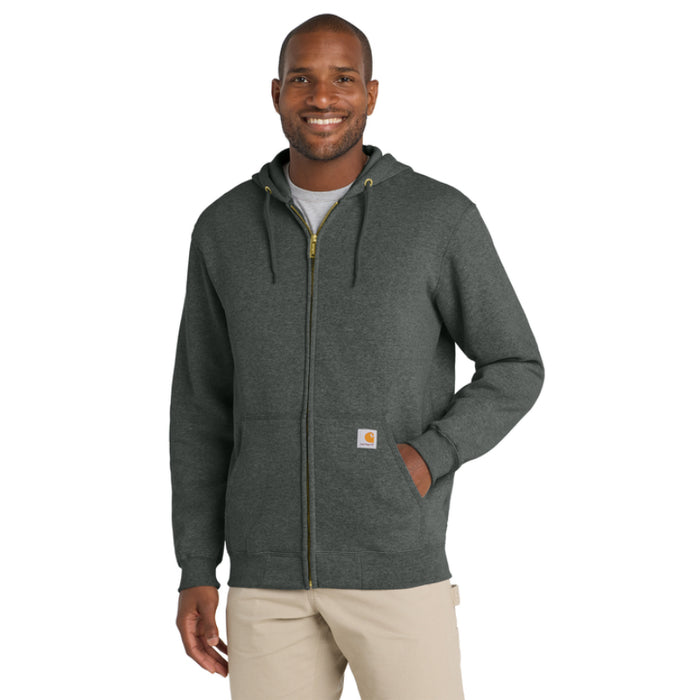 Carhartt® Midweight Hooded Zip-Front Sweatshirt - Loose Fit - CTK122