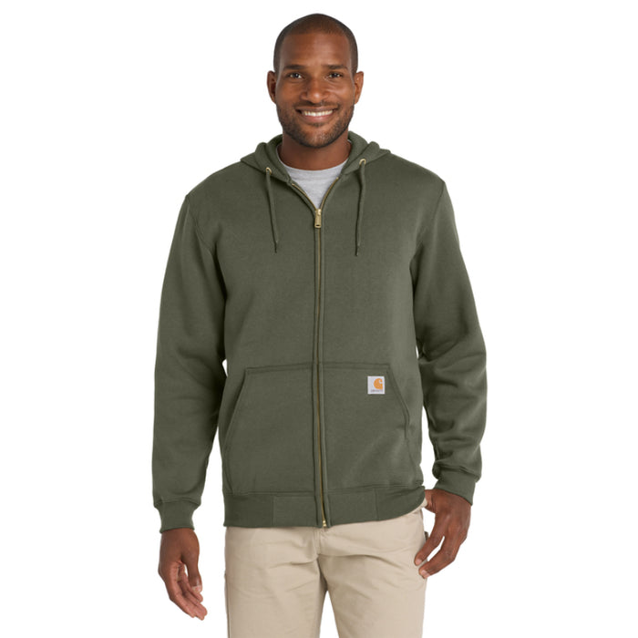 Carhartt® Midweight Hooded Zip-Front Sweatshirt - Loose Fit - CTK122