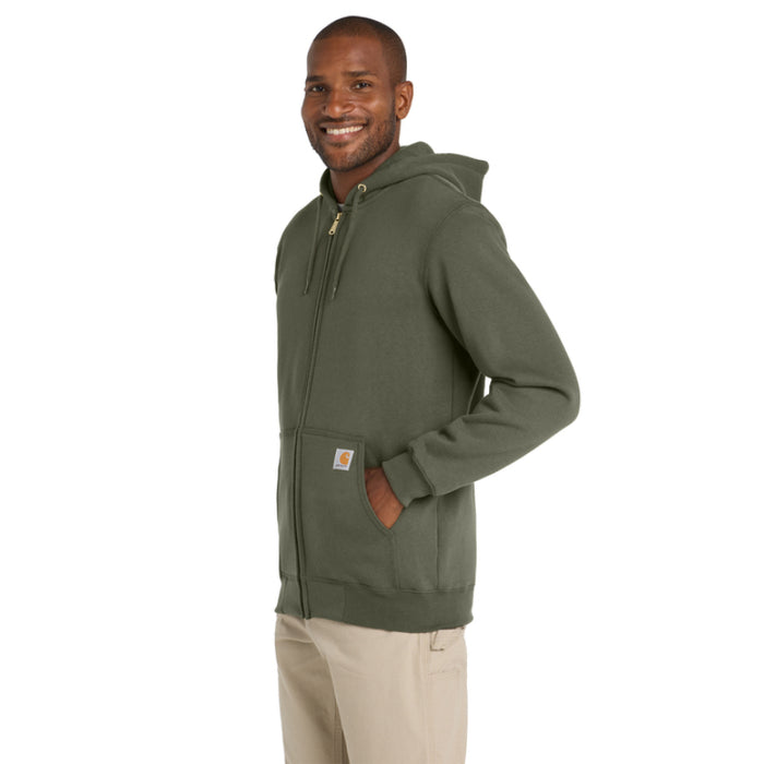 Carhartt® Midweight Hooded Zip-Front Sweatshirt - Loose Fit - CTK122
