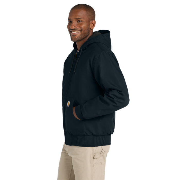 Carhartt® Quilted-Flannel-Lined Duck Active Jacket - CT106677