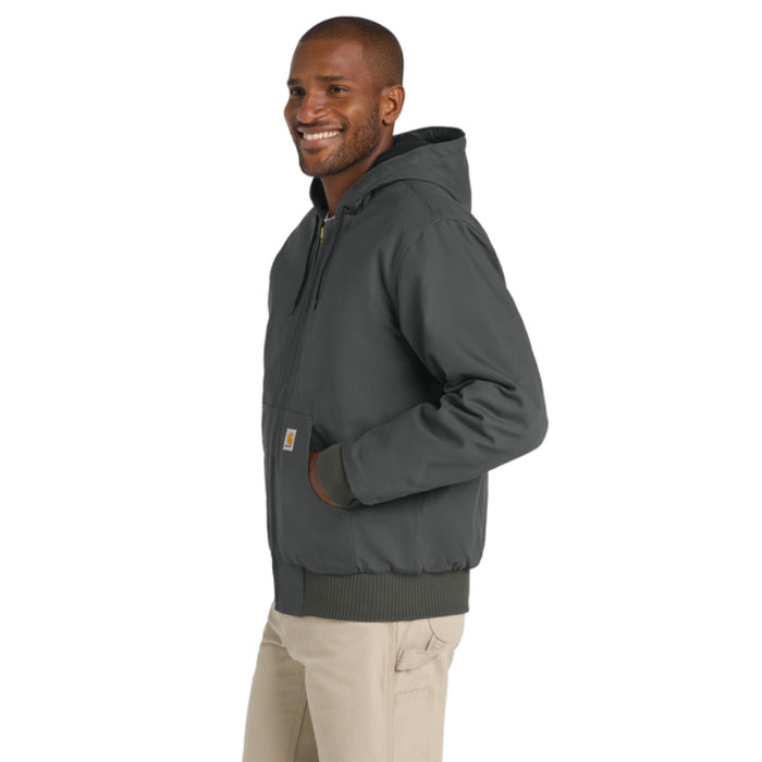 Carhartt® Quilted-Flannel-Lined Duck Active Jacket - CT106677