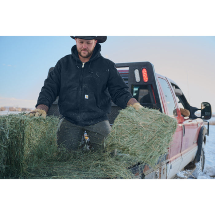 Carhartt® Quilted-Flannel-Lined Duck Active Jacket - CT106677