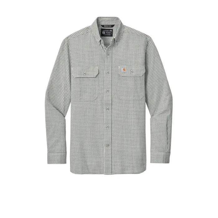 Carhartt® Rugged Flex® Plaid Long Sleeve Shirt- Relaxed Fit  - CT107109