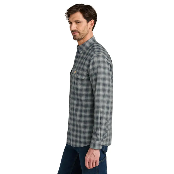 Carhartt® Rugged Flex® Plaid Long Sleeve Shirt- Relaxed Fit  - CT107109