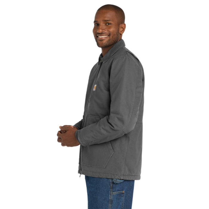 Carhartt® Sherpa-Lined Coat - Rib Knit Storm Cuffs - CT104293