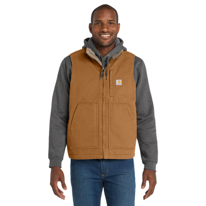 Carhartt® Sherpa-Lined Mock Neck Vest - CT104277