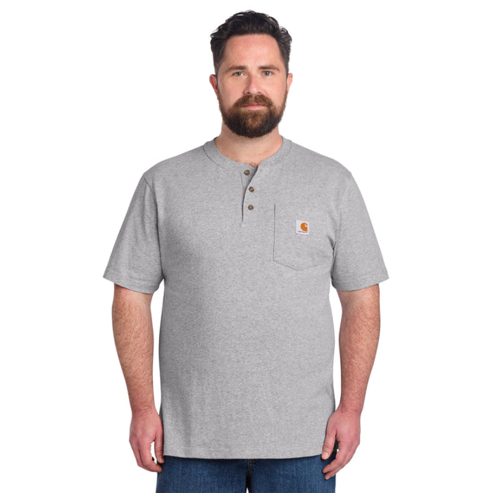 Carhartt® Short Sleeve Henley T-Shirt - CTK84