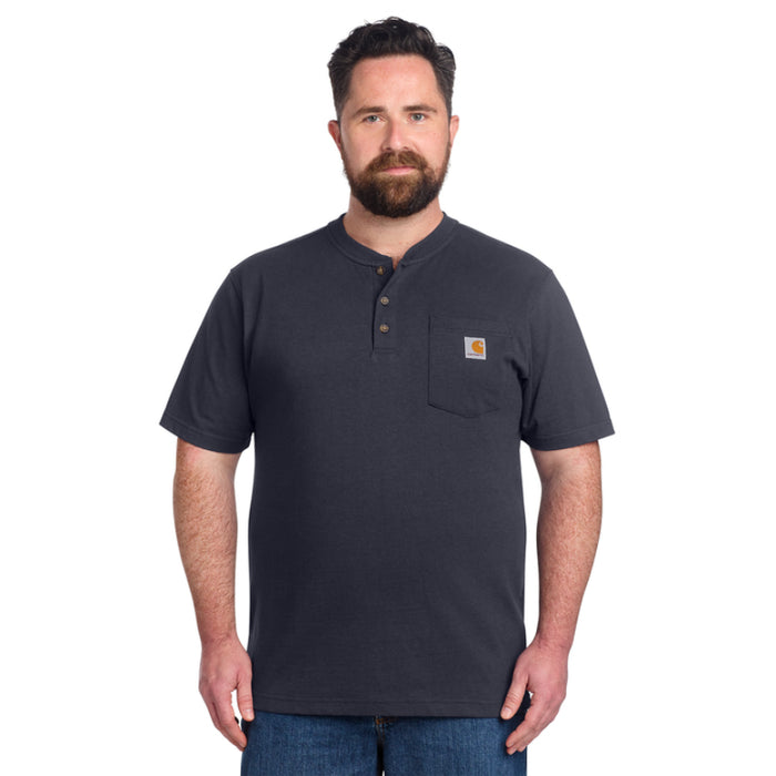 Carhartt® Short Sleeve Henley T-Shirt - CTK84