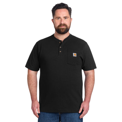 Carhartt® Short Sleeve Henley T-Shirt - CTK84