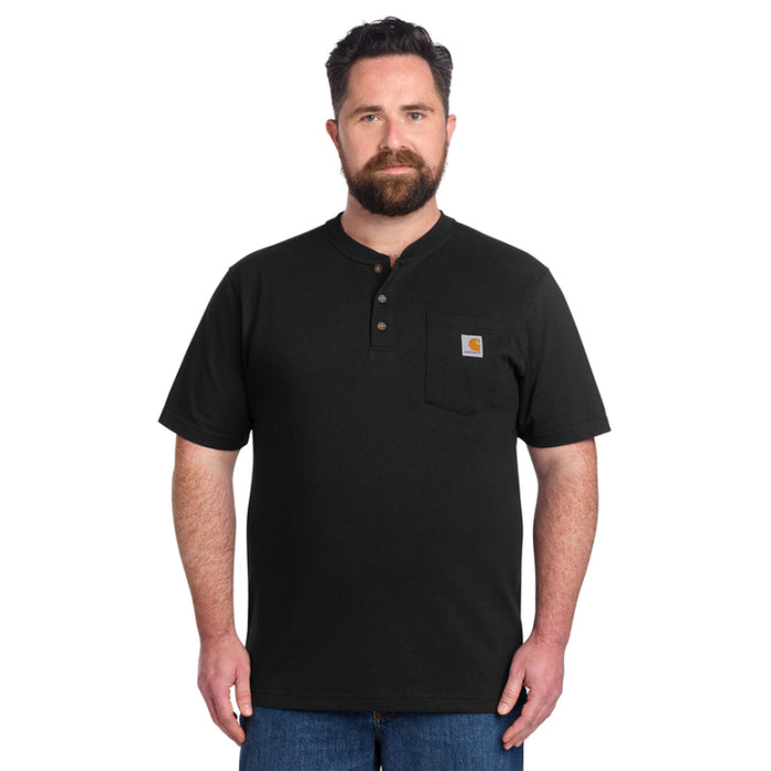 Carhartt® Short Sleeve Henley T-Shirt - CTK84