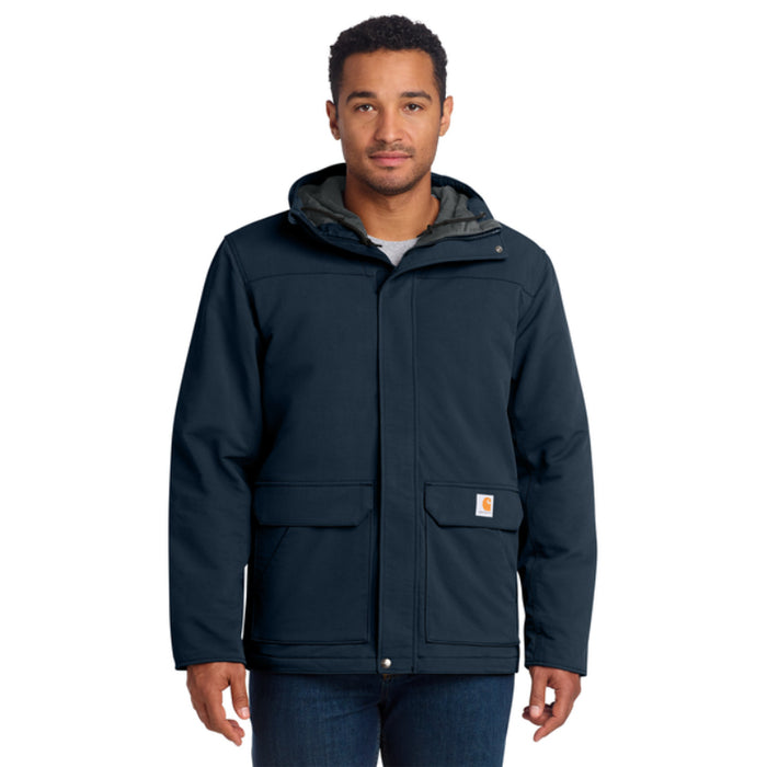 Carhartt® Super Dux™ Insulated Hooded Coat - Quilt-lined insulation - CT105533