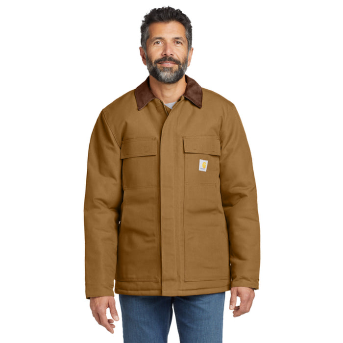 Carhartt® Tall Duck Traditional Coat - 100% ring spun cotton duck canvas - CTT106674