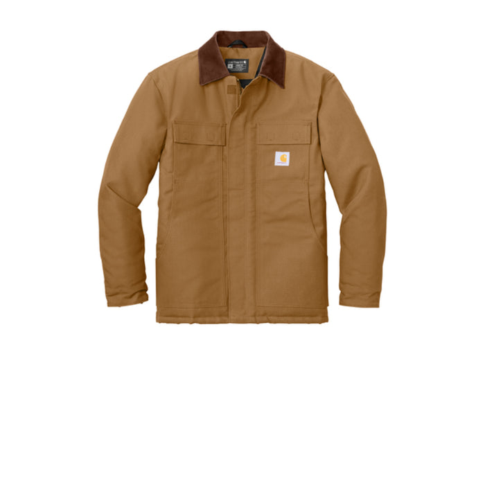 Carhartt® Tall Duck Traditional Coat - 100% ring spun cotton duck canvas - CTT106674