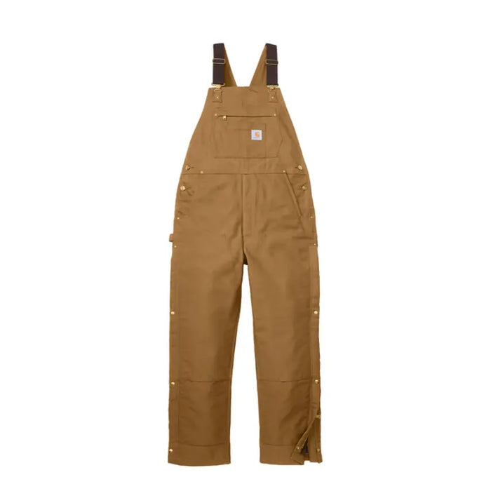 Carhartt® Tall Firm Duck Insulated Bib Overalls - Loose fit - CTT106672