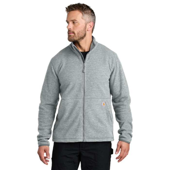 Carhartt® Textured Full-Zip Fleece Jacket - CT106416