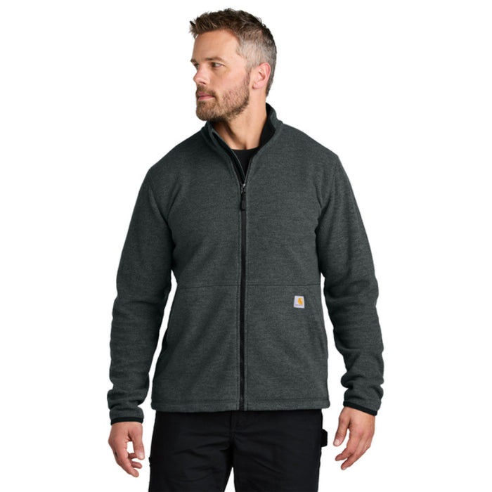 Carhartt® Textured Full-Zip Fleece Jacket - CT106416