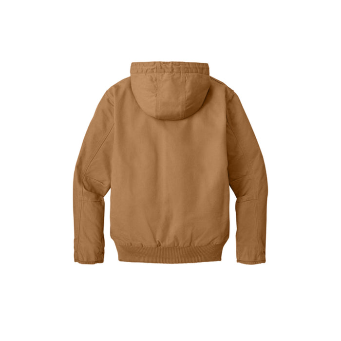 Carhartt® Washed Duck Active Jacket - Quilted Hood - CT104050