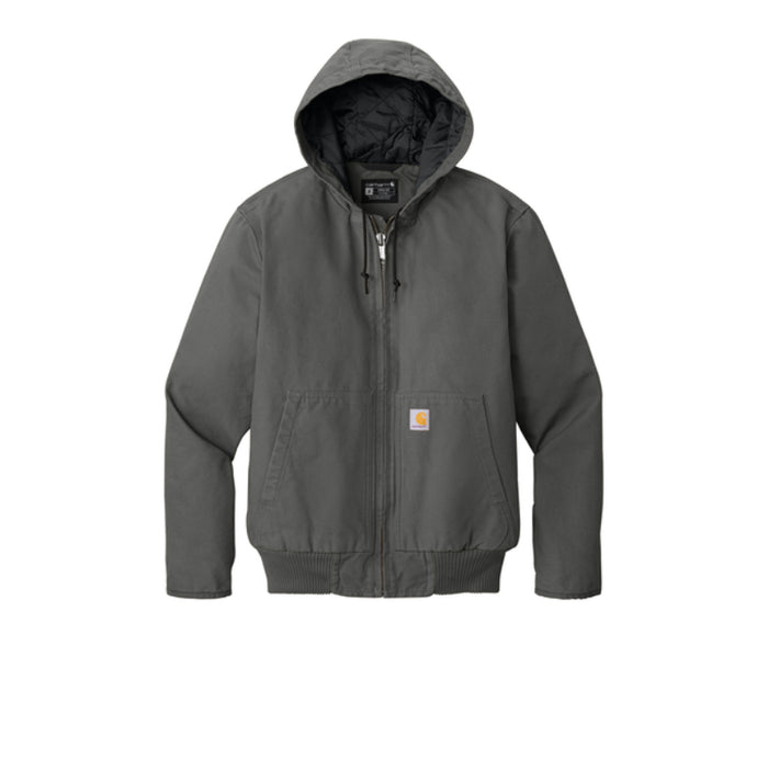 Carhartt® Washed Duck Active Jacket - Quilted Hood - CT104050