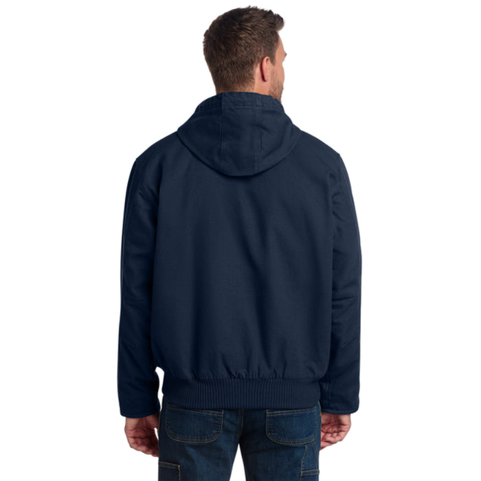 Carhartt® Washed Duck Active Jacket - Quilted Hood - CT104050