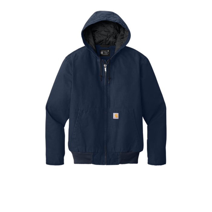 Carhartt® Washed Duck Active Jacket - Quilted Hood - CT104050