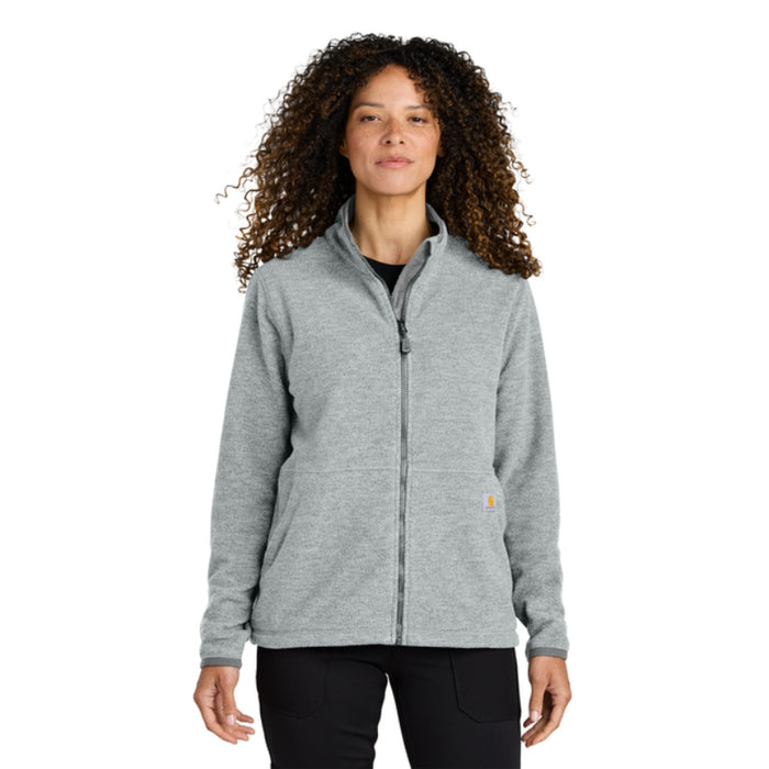 Carhartt® Women’s Textured Full-Zip Fleece Jacket - CT106419