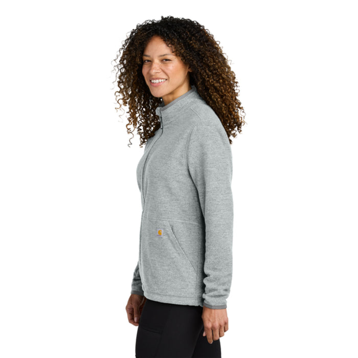 Carhartt® Women’s Textured Full-Zip Fleece Jacket - CT106419