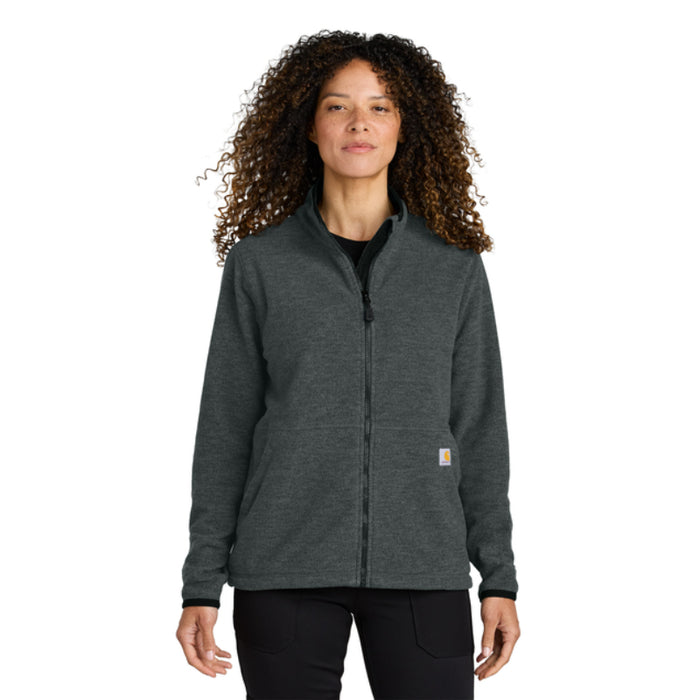 Carhartt® Women’s Textured Full-Zip Fleece Jacket - CT106419