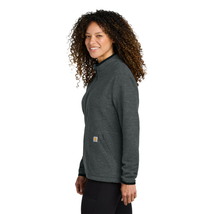 Carhartt® Women’s Textured Full-Zip Fleece Jacket - CT106419