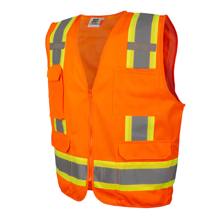 Cordova Cor-Brite Type R Class 2 Surveyors Safety Vest with 11 Pockets– VS28