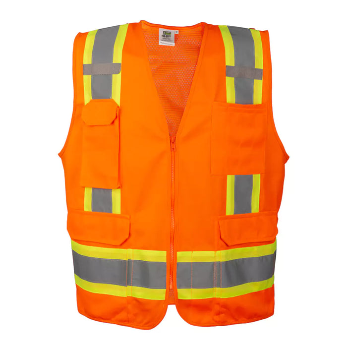 Cordova Cor-Brite Type R Class 2 Surveyors Safety Vest with 11 Pockets– VS28
