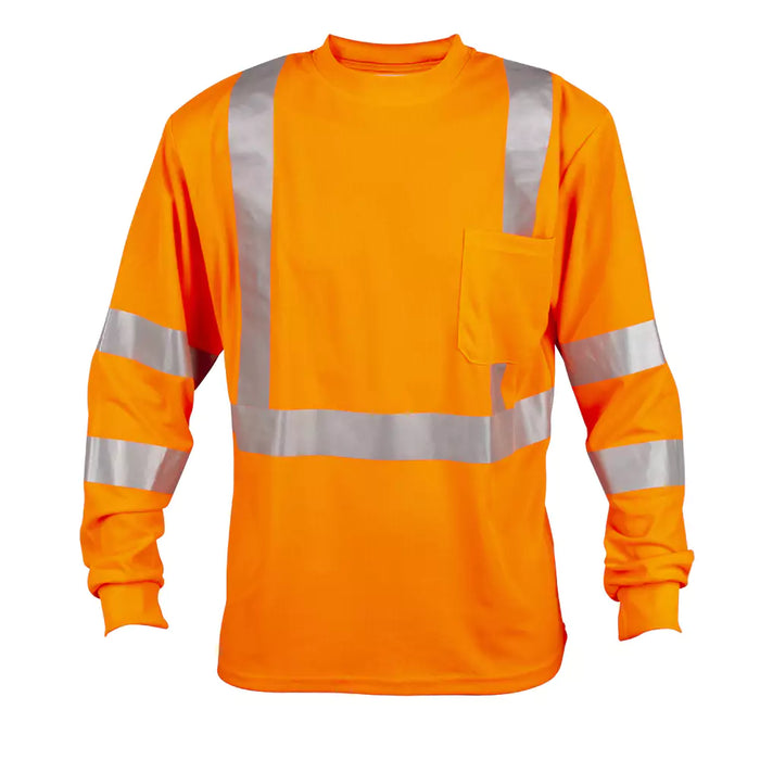 Cordova Cor-Brite Type R Class 3 Orange Long Sleeves T-Shirt - V510