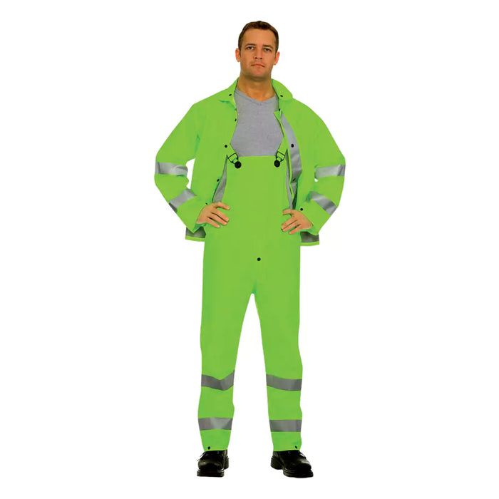 Cordova Riptide™ .35 mm PVC/Polyester Rain Suit 3 Piece Lime - HV353G