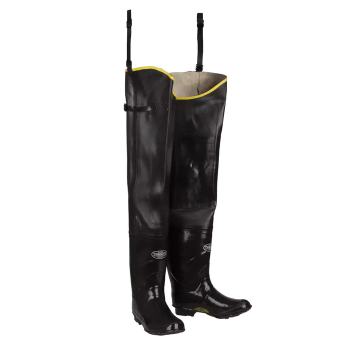 Cordova Rubber Black Hip Boot With Adjustable 32-Inch Length - BH