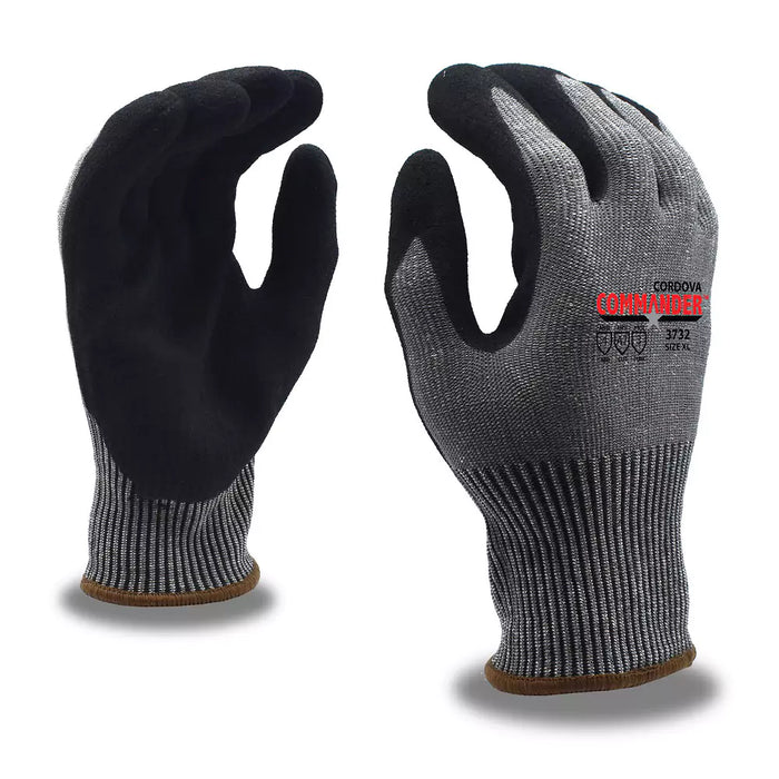Cordova Safety Commander Cut Resistant Gloves - 13-Gauge ANSI Cut Level A7 - 3732