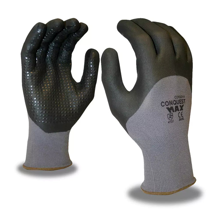Cordova Safety Conquest Max Premium Grip Gloves - 15-gauge - 6920